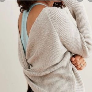 Aerie Twist Back Sweater